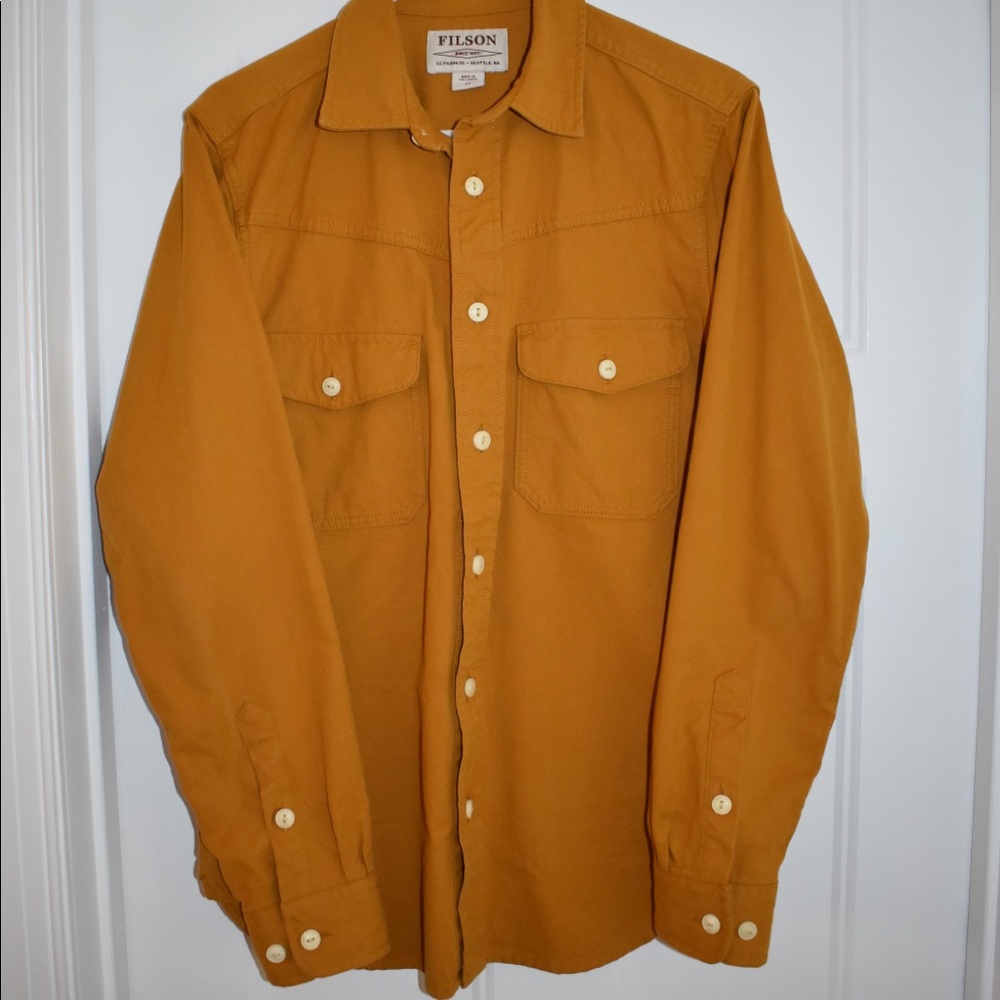 Filson Yukon Chamois Shirt XS Allspice Men’s